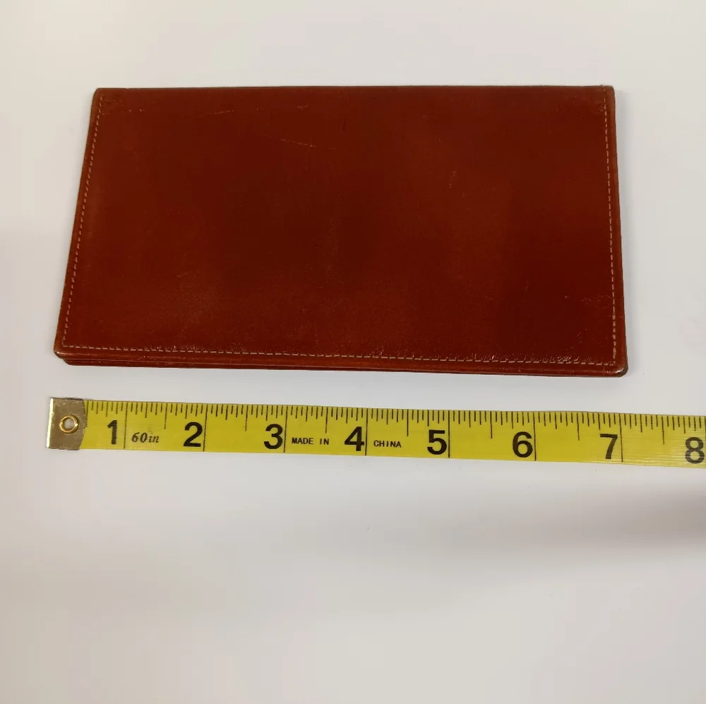 Vintage Leather New Holland Wales Men's Pocket Secretary  Suit Wallet